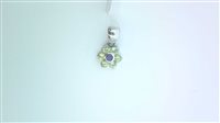 Anhänger Sommer Dame Fiore in Weißgold Peridoto FIORE PER AME P Q/Q - FIORE PER AME P Q/Q